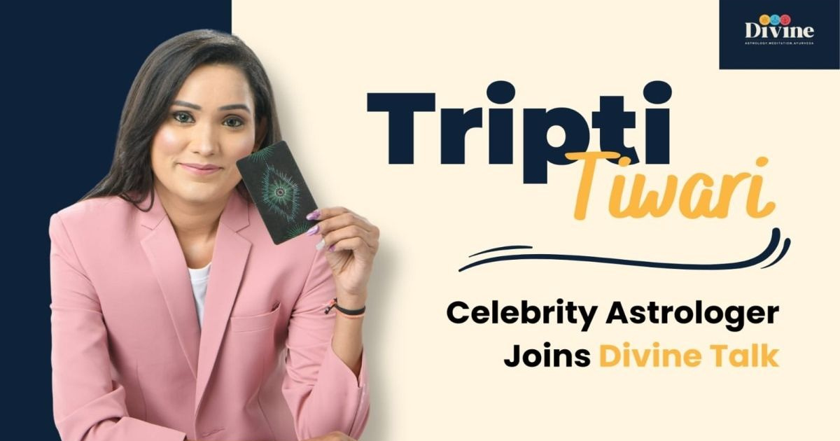 Tech based Astro start-up Divine talk onboards Celebrity Astrologer Tripti Tiwari on its esteemed list